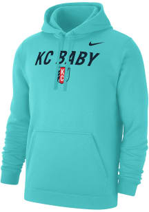 Nike KC Current Mens Teal KC Baby Long Sleeve Hoodie