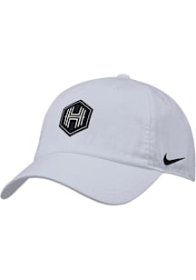 Nike Houston Dash Logo Club Unstructured Adjustable Hat - White