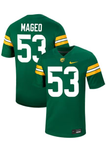 Ronnie Mageo  Nike Baylor Bears Green Game Name And Number Football Jersey