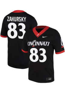 Devyn Zahursky  Nike Cincinnati Bearcats  Game Name And Number Football Jersey