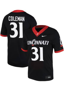 Simeon Coleman  Nike Cincinnati Bearcats  Game Name And Number Football Jersey