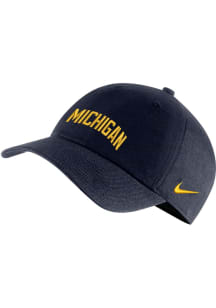 Nike Michigan Wolverines Navy Blue Youth Campus Youth Adjustable Hat