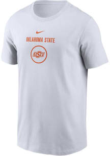 Nike Oklahoma State Cowboys White Practice Dri-FIT Short Sleeve T Shirt