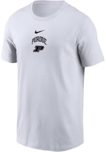 Nike Purdue Boilermakers White Team Short Sleeve T Shirt