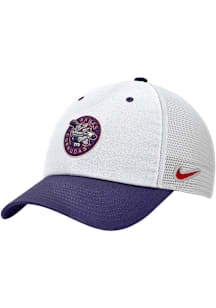 Nike TCU Horned Frogs Club Cap Trucker Adjustable Hat - White
