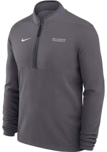 Nike Bellarmine Knights Mens Dark Grey Victory Long Sleeve Qtr Zip Pullover