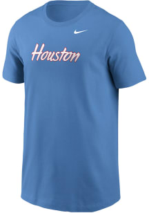 Nike Houston Cougars Youth Alt Short Sleeve T-Shirt - Houston Blue