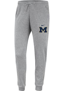 Womens Michigan Wolverines Grey Nike Varsity Sweatpants