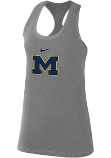 Nike Michigan Wolverines Womens Grey Legend Classic Tank Top