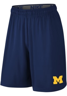 Youth Michigan Wolverines Navy Blue Nike Fly Short 2.0 Shorts