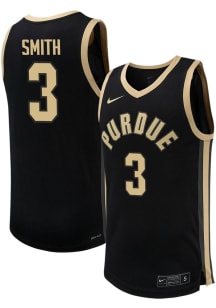 Braden Smith Mens Black Purdue Boilermakers NIL Basketball Jersey