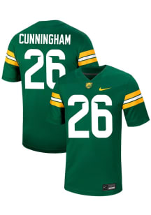 Christian Cunningham  Nike Baylor Bears Green Game Football Jersey