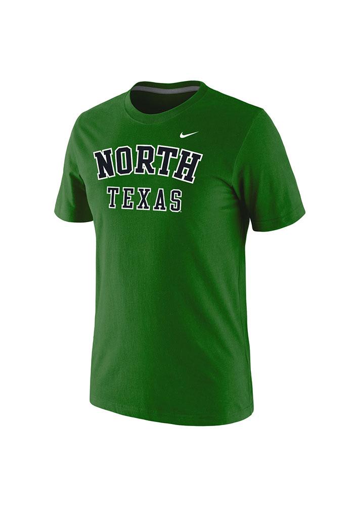 Nike North Texas Mean Green Green Arch Short Sleeve T Shirt