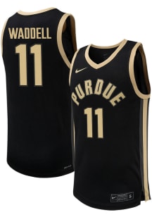 Brian Waddell Mens Black Purdue Boilermakers NIL Basketball Jersey