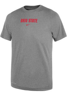 Toddler Ohio State Buckeyes Grey Nike Legend Team Issue Short Sleeve T-Shirt