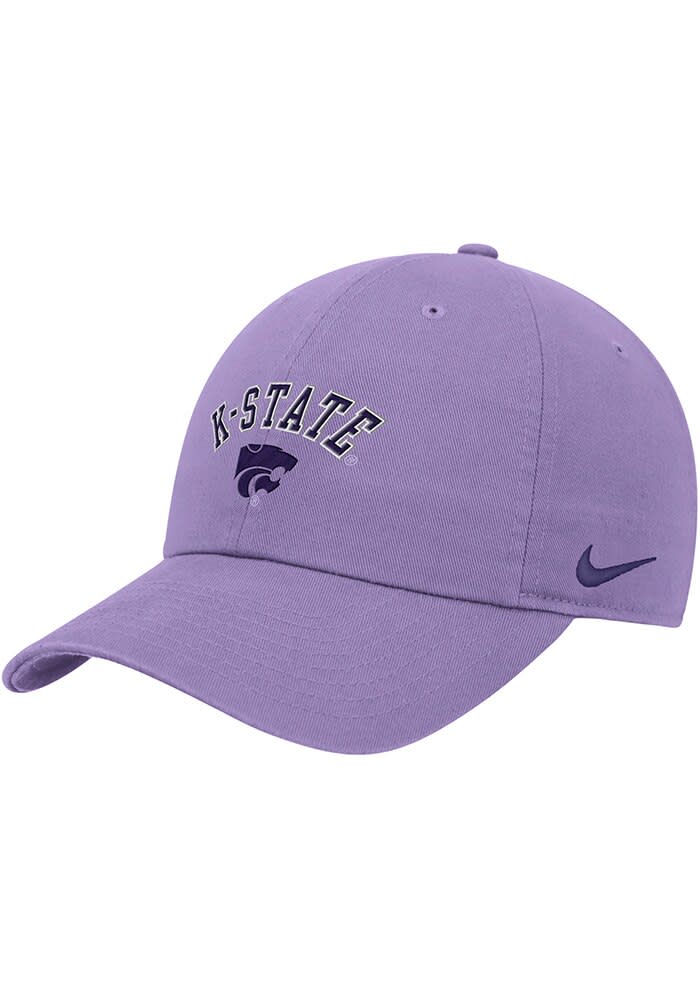 Nike PURPLE K-State Wildcats CLUB CAP Adjustable Hat - 198601485