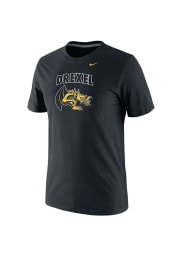 Nike Drexel Dragons Black Arch Mascot Short Sleeve T Shirt