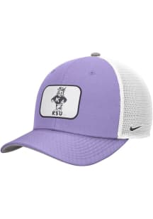 Nike Purple K-State Wildcats Rise Trucker Adjustable Hat