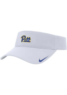 Nike Pitt Panthers Mens White Nike DRI FIT Ace Visor Adjustable Visor