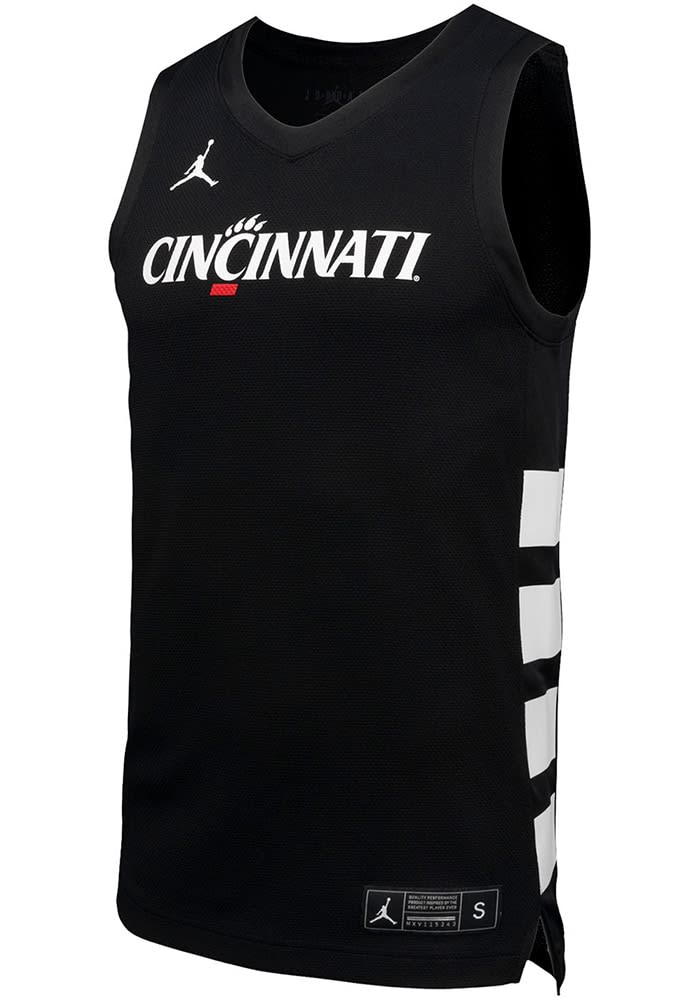Nike Mens BLACK Cincinnati Bearcats Replica Blank NIL