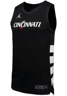 Mens Cincinnati Bearcats Black Nike Replica Blank NIL Basketball Jersey