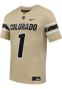 Nike Colorado Buffaloes Gold Football Replica Football Jersey