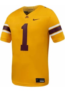 Mens Minnesota Golden Gophers Gold Nike Replica Football Jersey