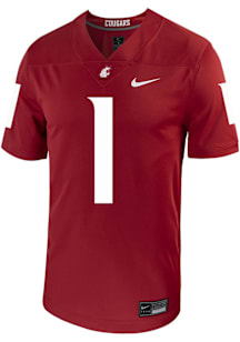 Nike Washington State Cougars Crimson Football Replica Football Jersey