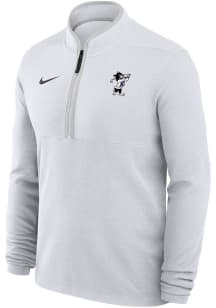 Mens K-State Wildcats White Nike Willie Playing Golf Qtr Zip Pullover