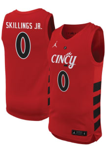 Daniel Skillings Jr. Mens Red Cincinnati Bearcats NIL Basketball Jersey