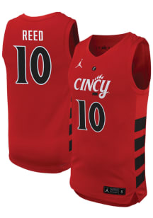 Josh Reed Mens Red Cincinnati Bearcats NIL Basketball Jersey