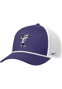 Nike Purple K-State Wildcats Varsity Willie Tennis Rise Trucker Adjustable Hat