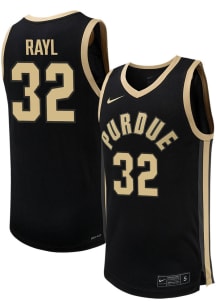 Jace Rayl Mens Black Purdue Boilermakers NIL Basketball Jersey