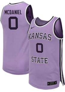 Dug McDaniel Nike Youth Lavender K-State Wildcats Replica Name And Number Basketball Jersey Jersey