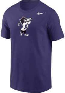 K-State Wildcats Purple Nike Varsity Willie Golf Short Sleeve T Shirt