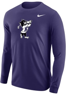 Mens K-State Wildcats Purple Nike Varsity Willie Golf Tee