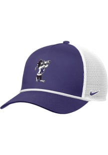 Nike Purple K-State Wildcats Varsity Willie Golf Rise Trucker Adjustable Hat