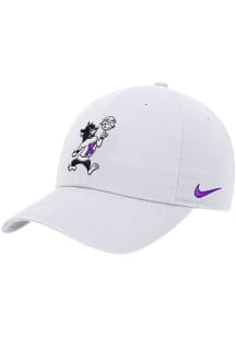 Nike White K-State Wildcats Varsity Wille Basketball Club Cap Adjustable Hat