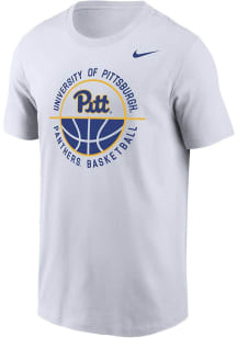 Pitt Panthers White Nike Legend Basketball Short Sleeve T Shirt