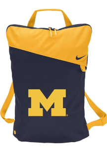 Michigan Wolverines Nike Utility Gym Bag - Blue