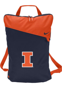 Illinois Fighting Illini Nike Utility Gym Bag - Navy Blue