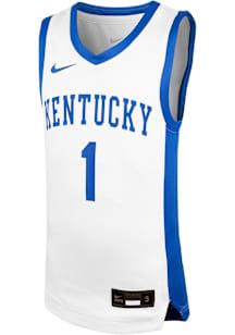 Nike Kentucky Wildcats Youth Alt White Basketball Jersey