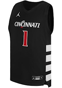 Youth Cincinnati Bearcats Black Nike Replica Basketball Jersey Jersey
