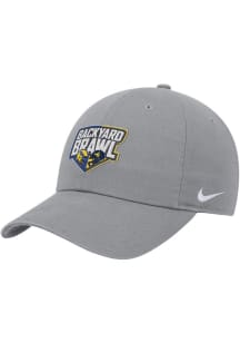 Nike Grey Pitt Panthers Backyard Brawl Dueling Club Cap Adjustable Hat