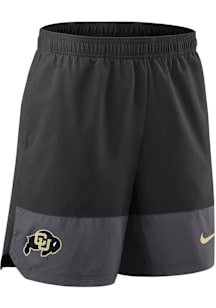 Nike Colorado Buffaloes Mens Charcoal Primary Team Logo Woven Shorts