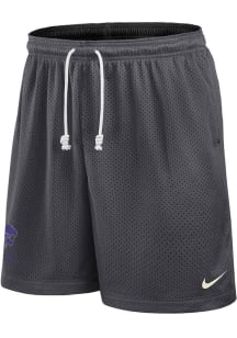 Mens K-State Wildcats Charcoal Nike Primary Team Logo Player Shorts