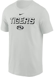 Nike Missouri Tigers Grey Flat Name Mascot Legend Short Sleeve T Shirt