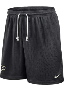 Mens Purdue Boilermakers Black Nike Primary Team Logo Player Shorts