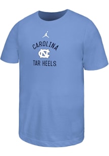 Nike North Carolina Tar Heels Youth Light Blue Arch Mascot Short Sleeve T-Shirt