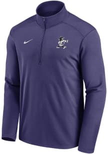 Mens K-State Wildcats Purple Nike Varsity Willie Football Qtr Zip Pullover